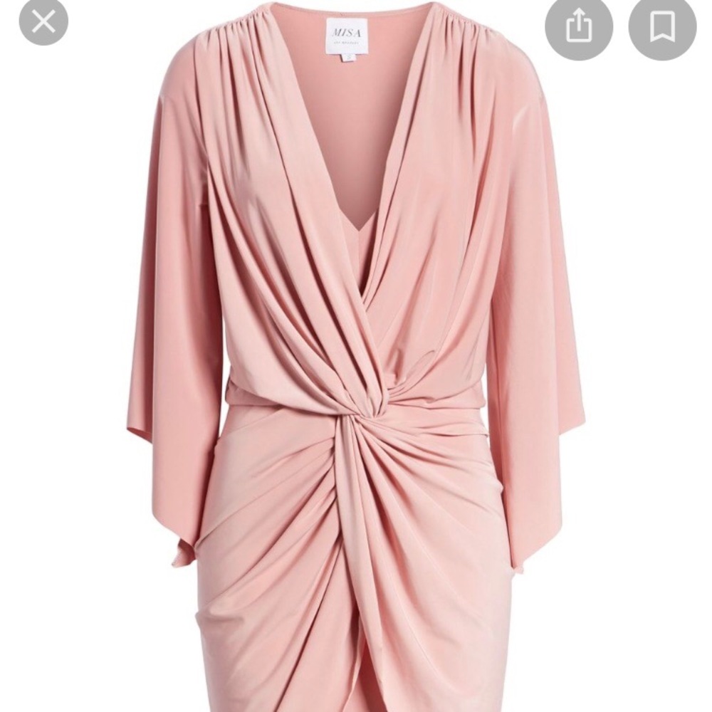 Misa Los Angeles dress- light pink.
